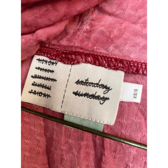 Anthropologie Saturday Sunday Wrap Top XS/S - Picture 5 of 5